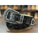 Cinto Black Fivela Strass