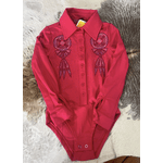 Body Infantil Camile West Dust - Vermelho