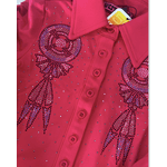 Body Infantil Camile West Dust - Vermelho