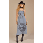 Vestido Midi Vichy Chris - Moon Horse