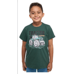 Camiseta Infantil Ox Horns - Verde Militar
