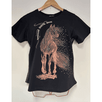 T-shirt American Quarter Horse Moon Horse