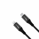 Cabo USB C para Lightning 1,5m Preto Crc-401