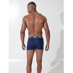 Cueca Boxer Azul Marinho