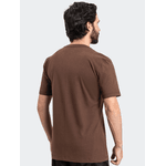 Camiseta Masculina Basic Marrom