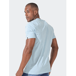 Camiseta Masculina Basic Azul Bebê