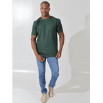 Camiseta Masculina Basic Verde Musgo