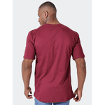 Camiseta Masculina Basic Bordo