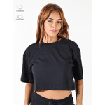 Cropped Oversized Preto