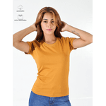 Baby Look Feminina Caramelo 