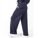 Calça Moletinho Pantalona Marinho