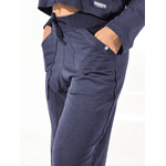 Calça Moletinho Pantalona Marinho