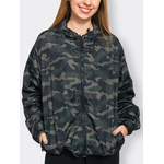 Corta Vento Impermeável Unissex Camuflado