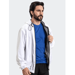 Corta Vento Impermeável Unissex Branco