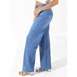 Calça Jeans Wide Leg Feminina