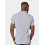 Polo Masculino Cinza Mescla 