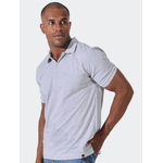 Polo Masculino Cinza Mescla 