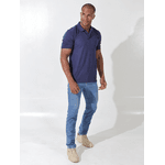 Polo Masculina Marinho