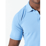  Polo Masculina Azul Bebê
