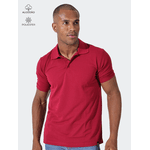 Polo Masculina Bordo