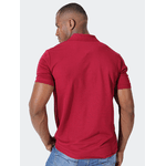  Polo Masculina Bordo