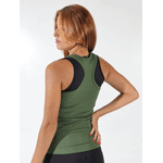 Regata Nadador Feminina Verde Musgo