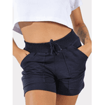Shorts Moletinho Azul Marinho