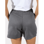 Shorts Moletom Cinza