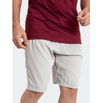 Bermuda Tactel Masculina Cinza Prata