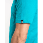 Camiseta Masculina Basic Azul Turquesa 