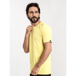 Camiseta Masculina Basic Amarela