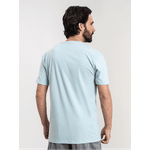 Camiseta Masculina Basic Azul Bebê