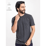 Camiseta Masculina Basic Chumbo