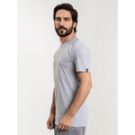 Camiseta Masculina Basic Cinza