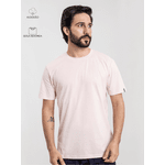 Camiseta Masculina Basic Rosa