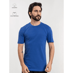 Camiseta Masculina Basic Azul Royal