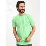 Camiseta Masculina Basic Verde Pistache 