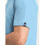 Camiseta Masculina Basic Azul Jeans 