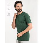 Camiseta Masculina Basic Verde Musgo