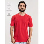 Camiseta Masculina Basic Vermelho