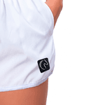 Short Feminino Branco White Moda Praia ou Academia W2 Premium