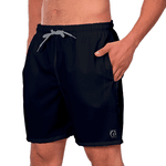 Short Masculino Preto Moda Praia ou Academia W2 Premium