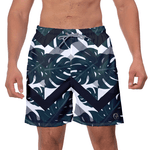 Short Masculino Folhas Moda Praia ou Academia W2 Premium