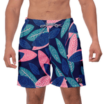 Kit Short Casal Masculino Feminino Flowers