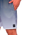 Kit Short Casal Masculino Feminino Degrade Preto e Branco