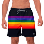 Kit Short Casal Masculino Feminino Arco-Íris