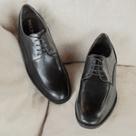 Sapato Masculino Derby JJ - Couro Preto