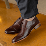 Sapato Masculino Oxford Holanda - Couro Chocolate