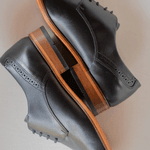 Sapato Masculino Oxford Holanda - Couro Preto