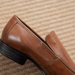 Sapato Masculino Loafer London - Couro Havana